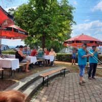 Voransicht: Musik an der Freilichtbühne an der Bergstation ©Fremdenverkehrs- und Heimatverein Lichtenhain/Bergbahn e.V.